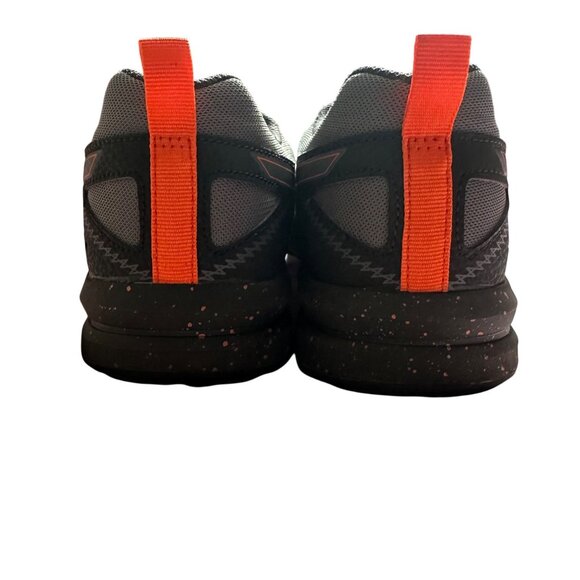 Asics Mens Trail Running Shoes Size 8 Black & Orange Mesh Durable & Lightweight - Picture 5 of 6